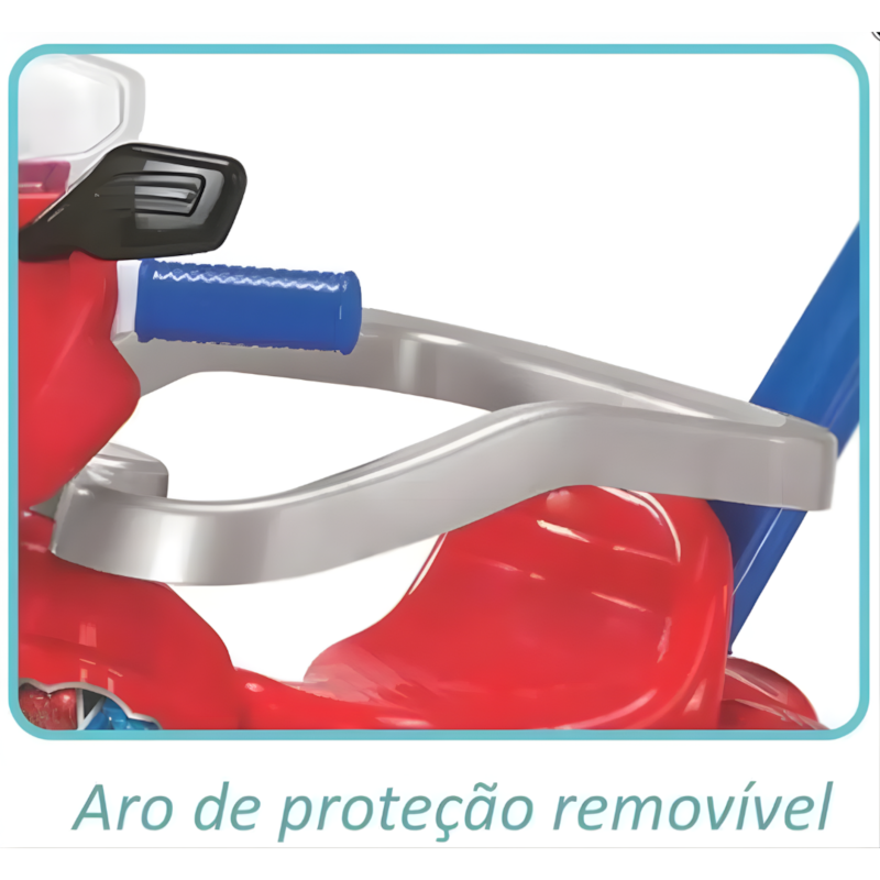 Triciclo Magic Toys Red Vermelho-64935d5b-b23f-4e6d-a244-21c707ac4f0e