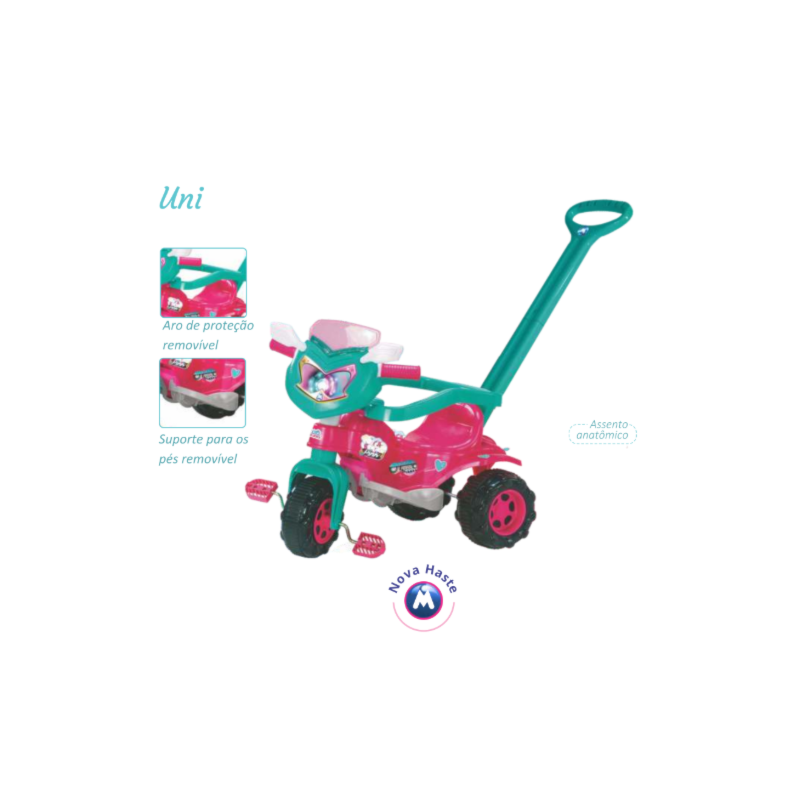 Triciclo Magic Toys Uni Rosa