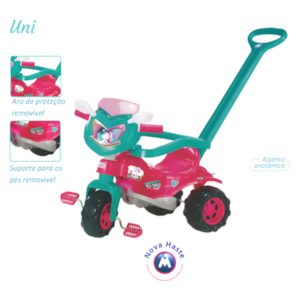 Triciclo Magic Toys Uni Rosa
