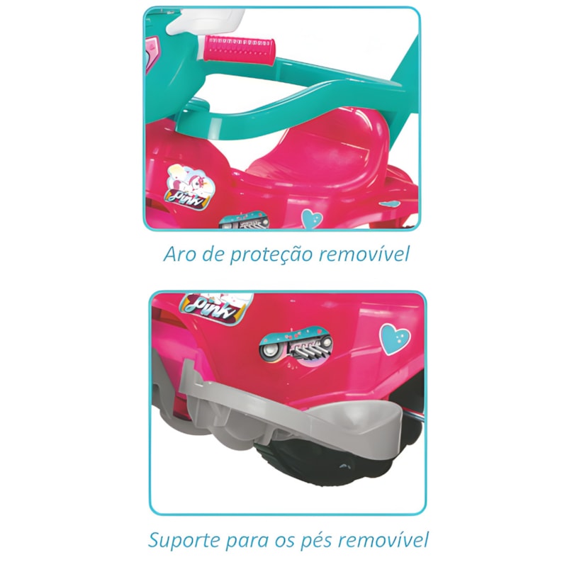Triciclo Magic Toys Uni Rosa-1ee18fd2-c2a8-48b0-8f4b-1330cb9c754b
