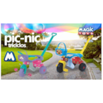 Triciclo Tico Tico Pic Nic Azul Magic Toys Com Aro 2565