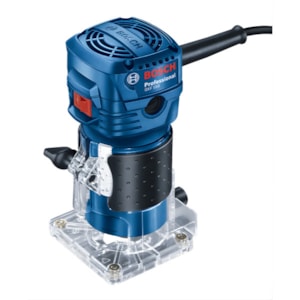Tupia Laminadora Bosch GKF 550 550W 127V com 2 Pincas