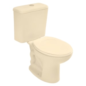 Vaso com Caixa Acoplado Parati Logasa Bege Areia