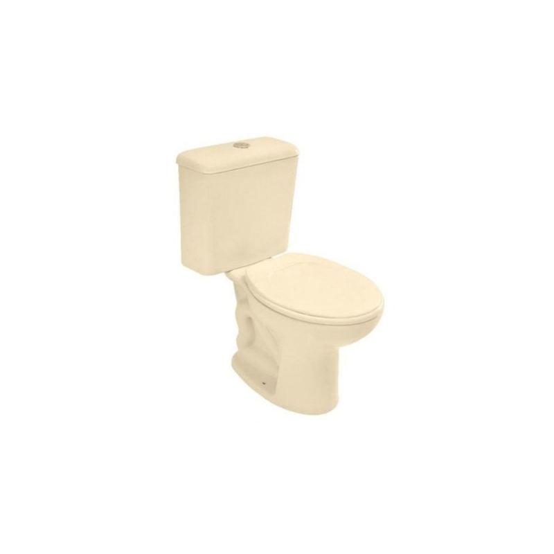 Vaso com Caixa Acoplado Parati Logasa Bege Areia