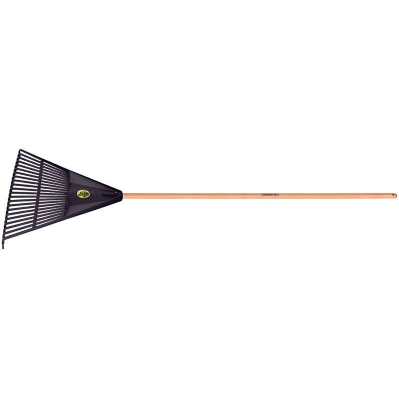 Vassoura Plástica Tramontina para Jardim 22 Dentes com Cabo de Madeira 120 cm-94352520-e136-46d9-967a-3bdb66dfce85