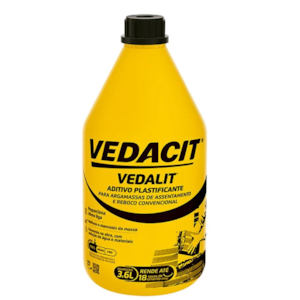 Vedacit Vedalit Aditivo Plastificante Concentrado GL 3,6L 