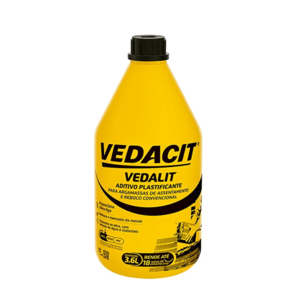 Vedacit Vedalit Aditivo Plastificante Concentrado GL 3,6L -63c31160-d6de-496c-b44c-5440169d50af