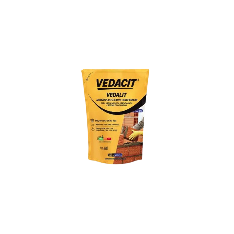 Vedacit Vedalit Aditivo Plastificante Concentrado SUP 900ML