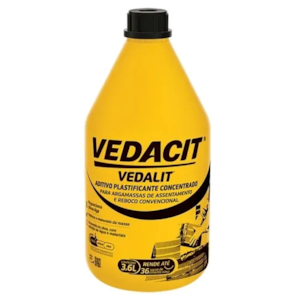 Vedalit Vedacit Aditivo Plastificante 3,6L