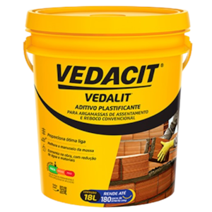 Vedalit Vedacit Aditivo Plastificante Balde 18KG