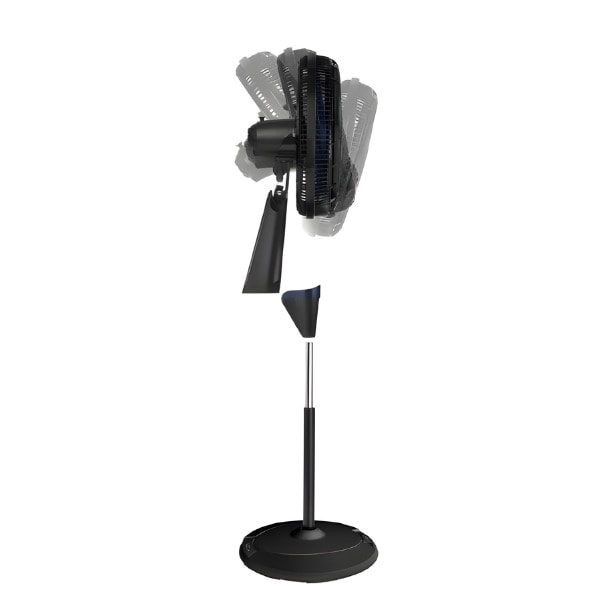 Ventilador Arno 2 em 1 40cm X-Treme 9 Pas 127V VE9M Preto/Azul-e4556fc6-92cc-4d0c-9945-1f82b8199a7f