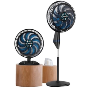 Ventilador Arno 2 em 1 40cm X-Treme 9 Pas 127V VE9M Preto/Azul