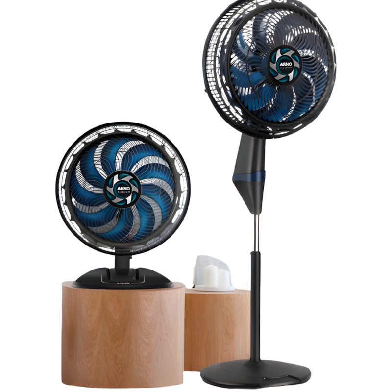 Ventilador Arno 2 em 1 40cm X-Treme 9 Pas 127V VE9M Preto/Azul-dd307190-4306-4295-8893-c22e09ea1601