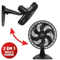 Ventilador Arno 2 em 1 Mesa e Parede 40CM X-Treme 6 127V VE60 Preto-5117a7dd-399a-403c-a78c-9732a82bfa44