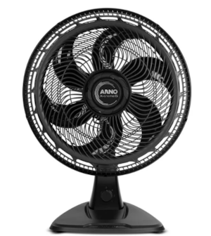 Ventilador Arno 2 em 1 Mesa e Parede 40CM X-Treme 6 127V VE60 Preto