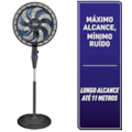 Ventilador Arno de Coluna 40cm X-Treme 7 Pas 127v VE7C Preto/Azul Escuro-c5c6eaec-4ba2-4776-b07d-de28fa7368c2
