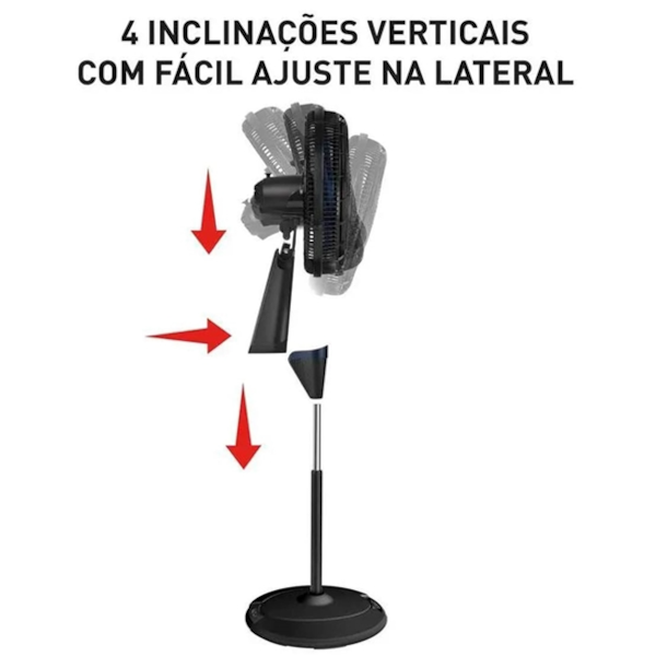 Ventilador Arno de Coluna 40cm X-Treme 7 Pas 127v VE7C Preto/Azul Escuro-a6e6bf50-60a5-417b-8873-18f850df6439