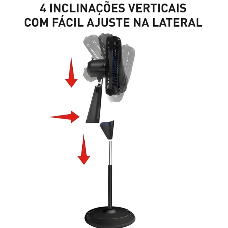 Ventilador Arno de Coluna 40cm X-Treme 7 Pas 127v VE7C Preto/Azul Escuro-370ff75c-ffe0-472e-8131-82a553b9979e