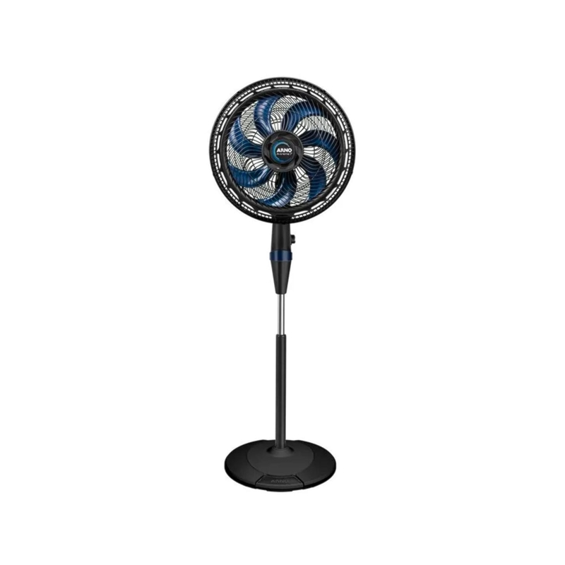 Ventilador Arno de Coluna 40cm X-Treme 7 Pas 127v VE7C Preto/Azul Escuro