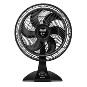 Ventilador Arno de Mesa Turbo Force 2 em 1 40cm 127V VF42 Preto