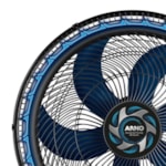 Ventilador Arno de Parede 50cm Xtreme Force Breezer 127V VB51 Preto/Azul