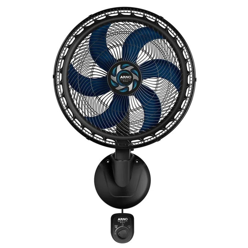 Ventilador Arno de Parede 50cm Xtreme Force Breezer 127V VB51 Preto/Azul