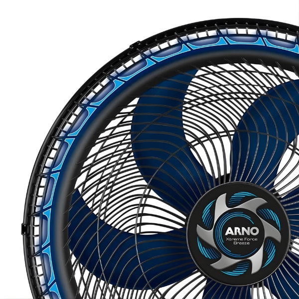 Ventilador Arno Parede 50CM Xtreme Force Breezer 6 Pas 127V Preto/Azul-b5ccb81f-05fa-461b-84ed-71587d7dac8c