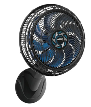 Ventilador Arno Parede X-Treme 9 40cm 127V VE9P Preto/Azul 