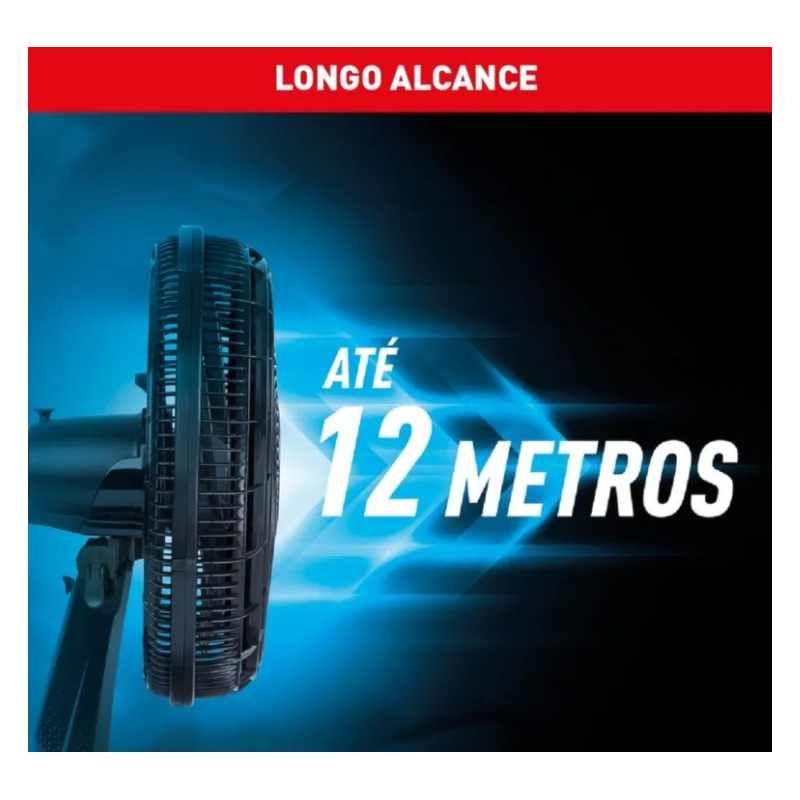 Ventilador Arno Parede X-Treme 9 40cm 127V VE9P Preto/Azul-521bb5e0-d2a3-4267-b044-35518044a632