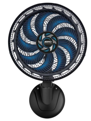 Ventilador Arno Parede X-Treme 9 40cm 127V VE9P Preto/Azul 