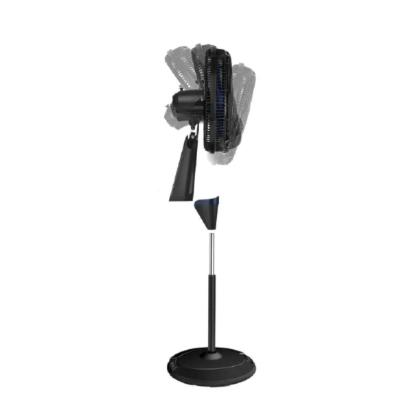 Ventilador Arno X-Treme 9 2 em 1 de Mesa ou Parede 40cm 3 Velocidades 127V Preto/Azul VE9M-1c7e2957-10e9-47cf-930e-3b69783da071