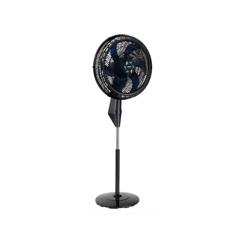 Ventilador de Coluna Arno 50cm Extreme Force Breeze 6 Pás 127V VB52 Preto/Azul