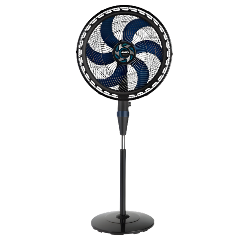 Ventilador de Coluna Arno 50cm Extreme Force Breeze 6 Pás 127V VB52 Preto/Azul-dc76e701-e4b3-4737-9355-5d8f74e6b9f2