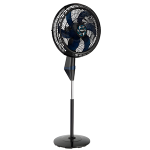 Ventilador de Coluna Arno 50cm Extreme Force Breeze 6 Pás 127V VB52 Preto/Azul