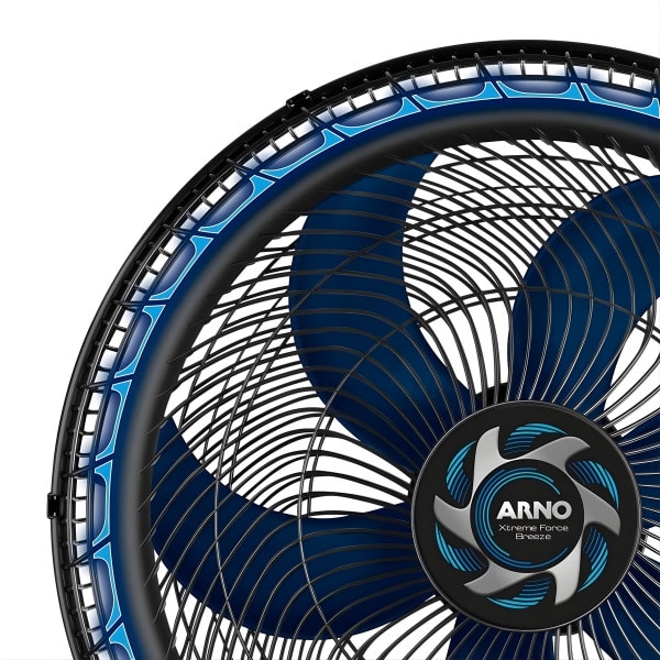 Ventilador de Coluna Arno 50cm Extreme Force Breeze 6 Pás 127V VB52 Preto/Azul-3045855a-ce95-4cc8-8643-ceacf512e3e8