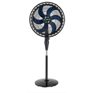 Ventilador de Coluna Arno 50cm Extreme Force Breeze 6 Pás 127V VB52 Preto/Azul