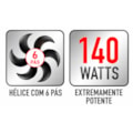 Ventilador de Coluna Arno X-Treme 40cm 6 Pas 127V VE6C Preto-daedc583-45e9-408a-82c6-46f00552e19c