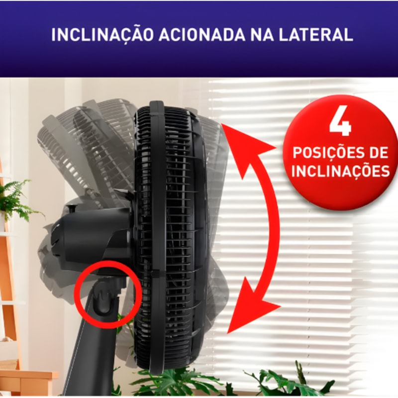 Ventilador de Coluna Arno X-Treme 40cm 6 Pas 127V VE6C Preto-79fd1149-f72b-476b-b4b8-87e6db41e521