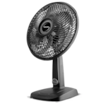 Ventilador De Mesa Mallory 30cm Turbo Compact Preto E Grafite