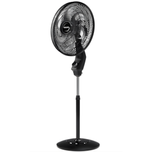 Ventilador Mallory Coluna 40cm Eolo 6 Pás 127V Preto/Grafite
