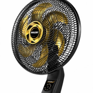 Ventilador Mallory de Coluna 40CM Chronos 127V Preto/Dourado