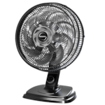 Ventilador Mallory de Mesa e Parede Egeo 127V Preto/Grafite