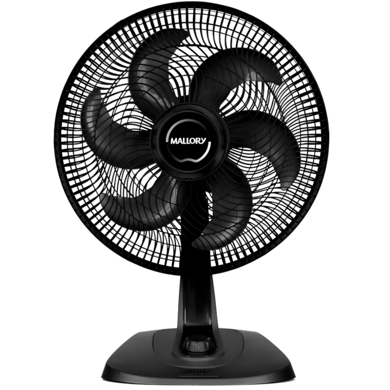 Ventilador Mallory Mesa 40cm Turbo Fresh 6 Pás 127V Preto-4641f619-06cd-433b-bc59-0fe230bf6a50