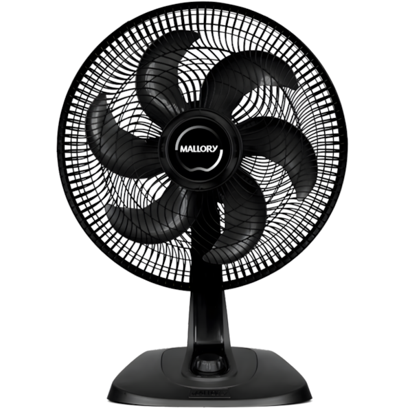 Ventilador Mallory Mesa 40cm Turbo Fresh 6 Pás 127V Preto-d25848f0-4f63-4571-9e47-e82dc2dd3913