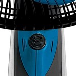 Ventilador Mallory Ozonic 40cm Mesa Ts preto Azul 127V Purifica o Ar