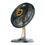 Ventilador Mallory TS40+ Preto Dourado 40cm