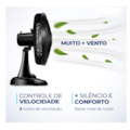 Ventilador Mondial de Mesa 40cm Super Power 127V/60HZ VSP-40-B Preto/Prata-effb99f5-3e40-4c81-bcb5-94cf248186f5