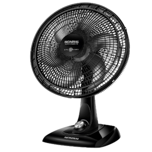 Ventilador Mondial de Mesa 40cm Super Power 127V/60HZ VSP-40-B Preto/Prata