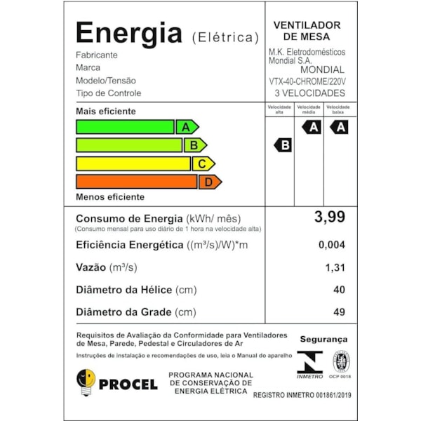 Ventilador Mondial de Mesa 40CM VTX-40-CHROME Super Turbo 127V/60HZ Preto/Azul-fbb6a3ab-87d5-4088-a223-e49f9be4fd9a