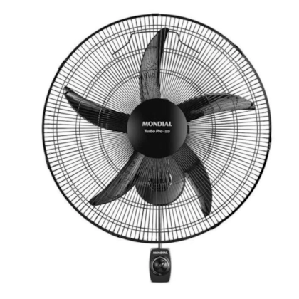 Ventilador Mondial de Parede 50CM Pro NVP-PRO-50 127V/60HZ Preto